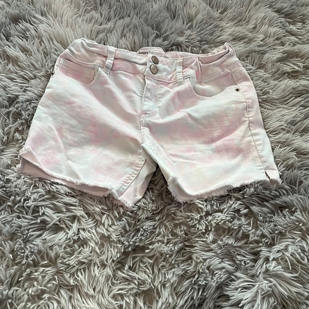 These cotton candy shorts are super cute I love them they’re so comfy!